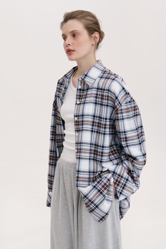 КАРТАТА СОРОЧКА ВІЛЬНОГО СИЛУЕТУ 18-3B зображення 1